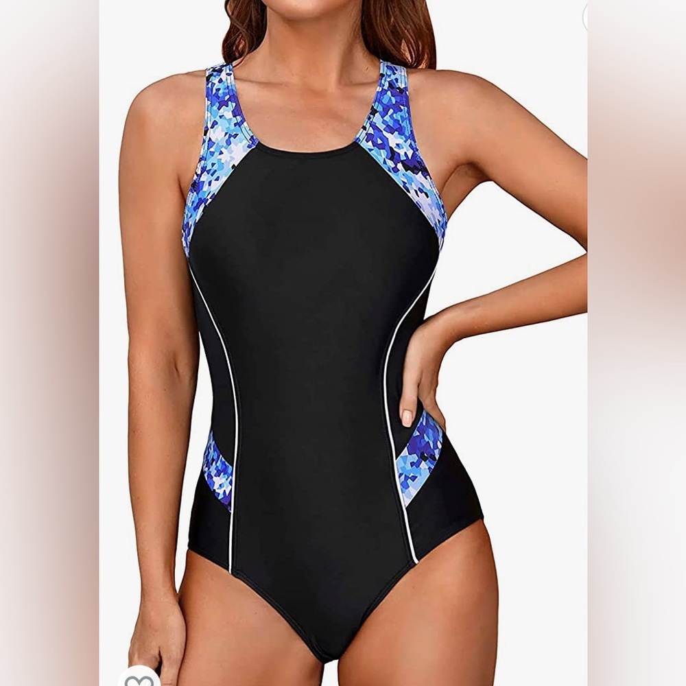 Women’s One Piece Athletic Swimsuit